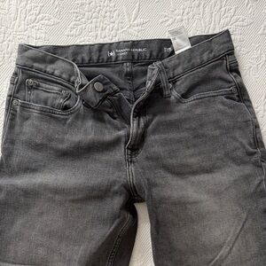 Banana Republic Men's Slim Straight Jeans - Charcoal